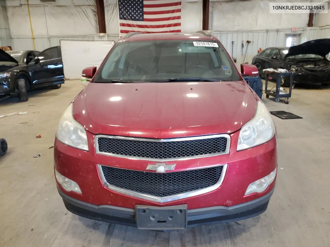 1GNKRJED8CJ334945 2012 Chevrolet Traverse 4D L
