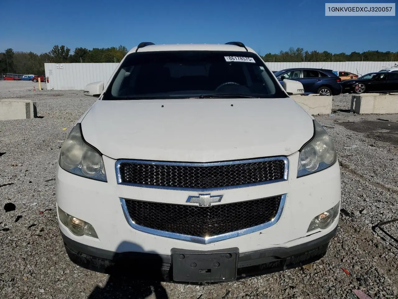 1GNKVGEDXCJ320057 2012 Chevrolet Traverse Lt