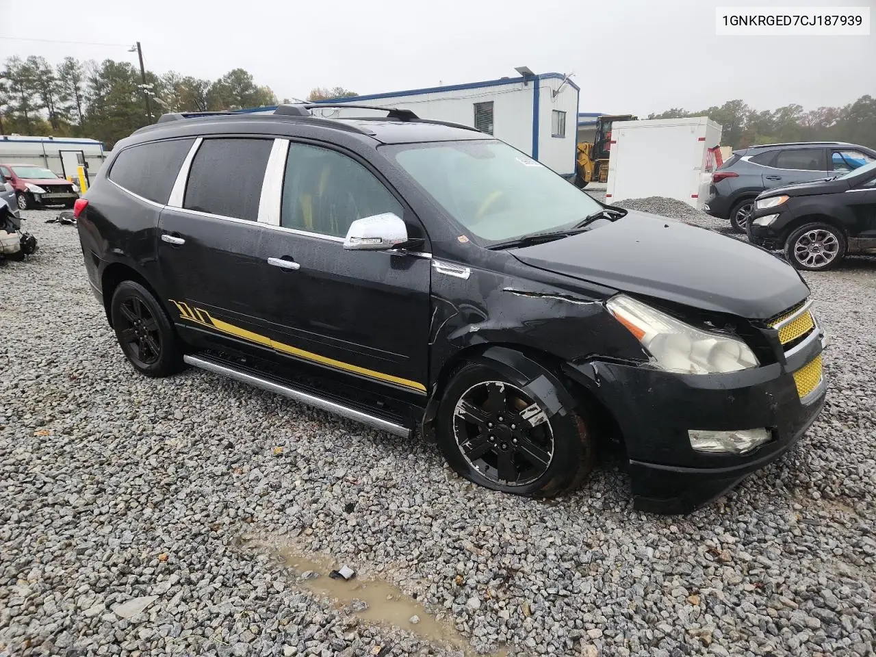 1GNKRGED7CJ187939 2012 Chevrolet Traverse Lt