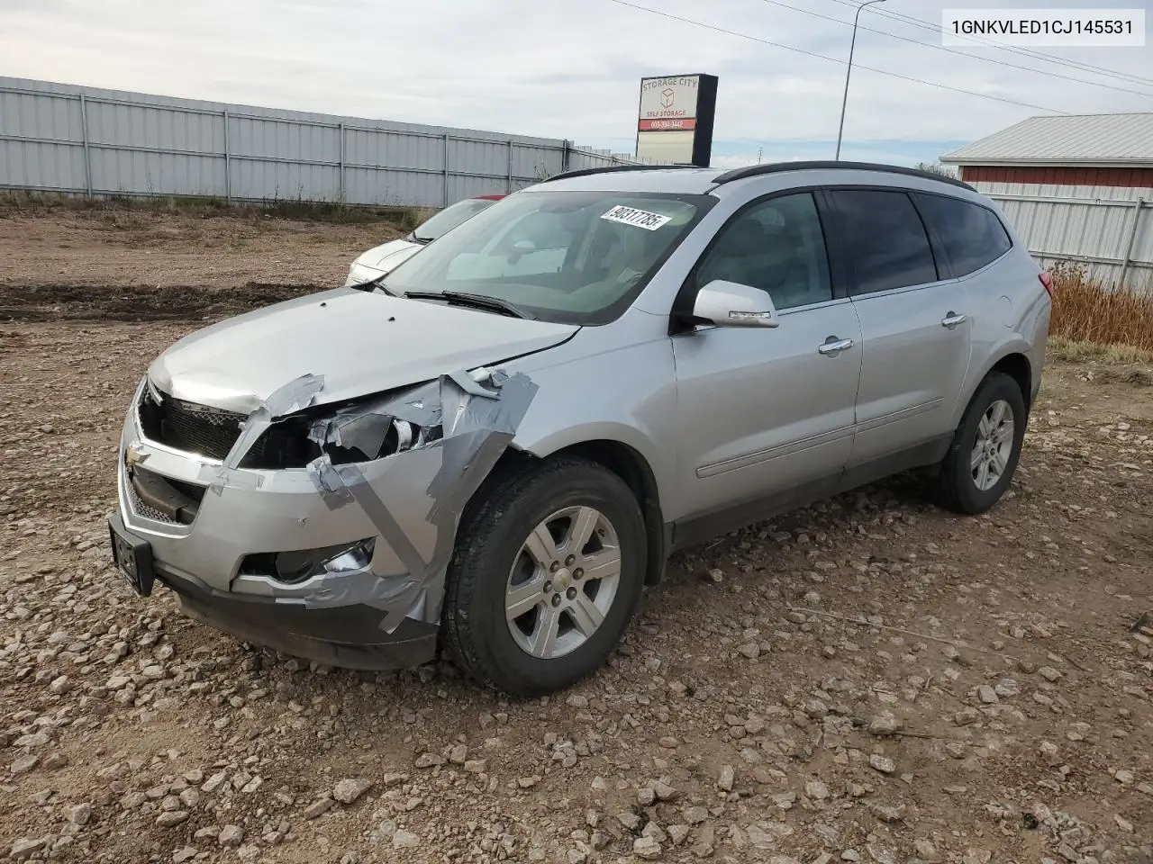 1GNKVLED1CJ145531 2012 Chevrolet Traverse Ltz