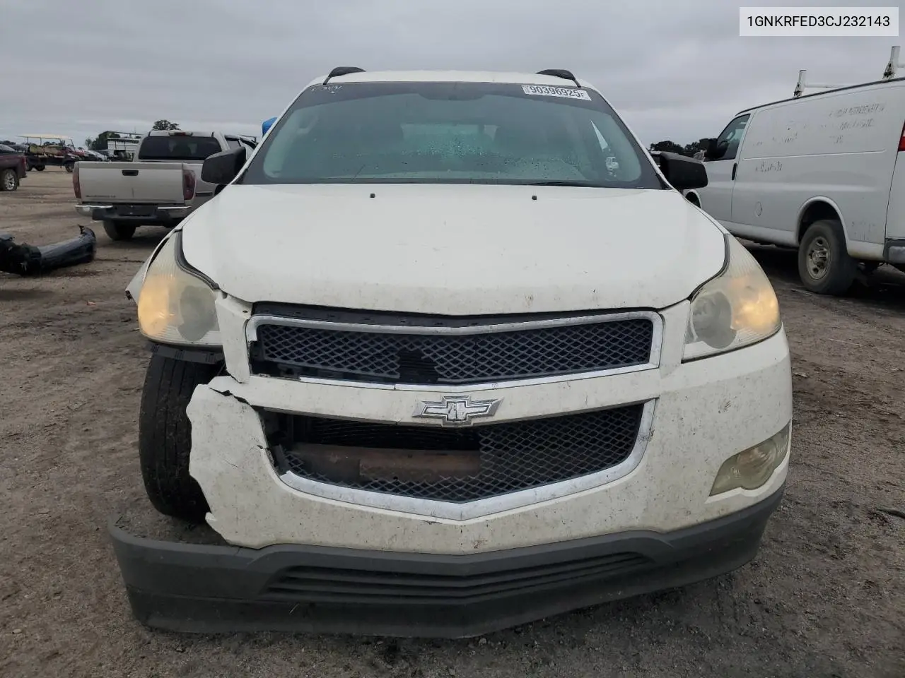 1GNKRFED3CJ232143 2012 Chevrolet Traverse Ls