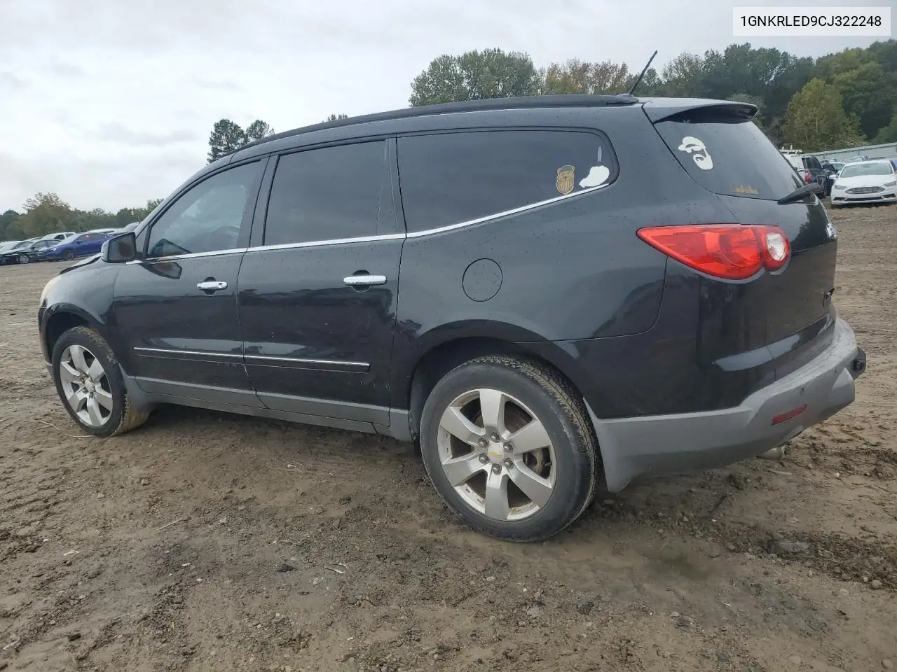 1GNKRLED9CJ322248 2012 Chevrolet Traverse Ltz