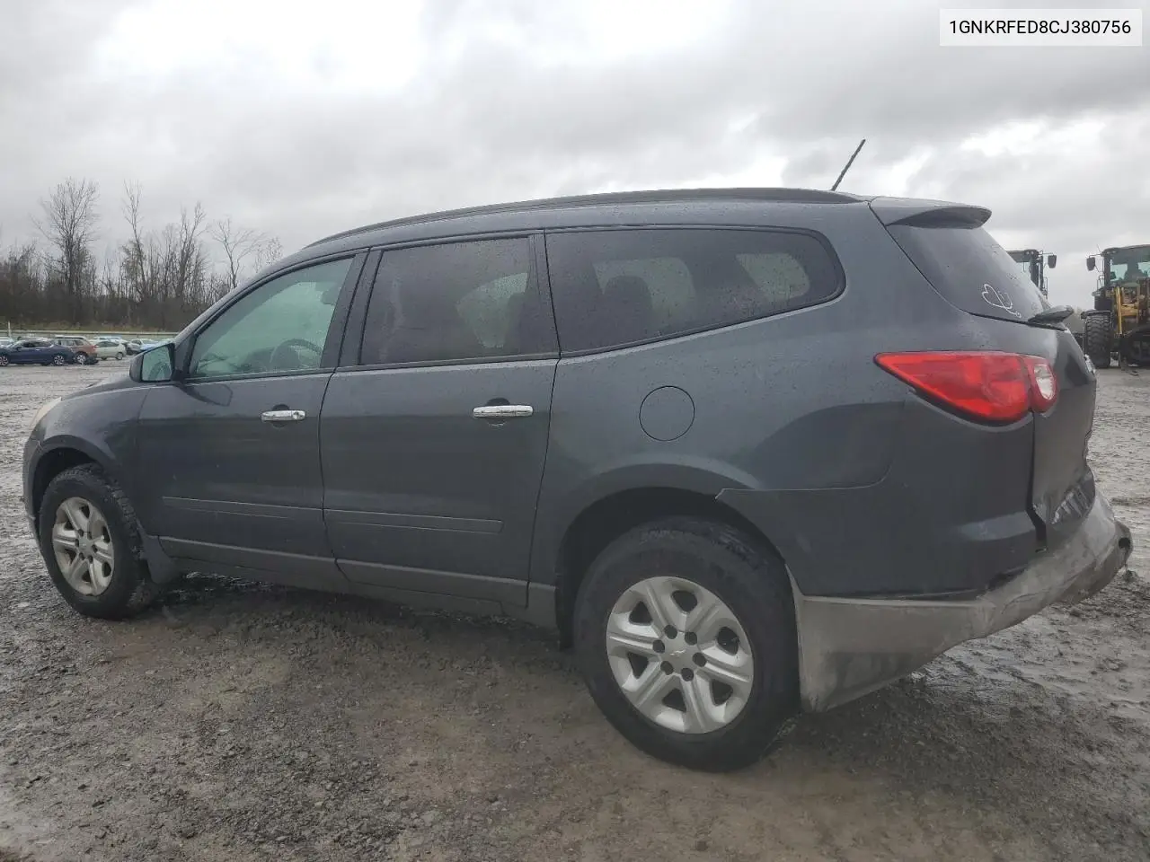 1GNKRFED8CJ380756 2012 Chevrolet Traverse Ls