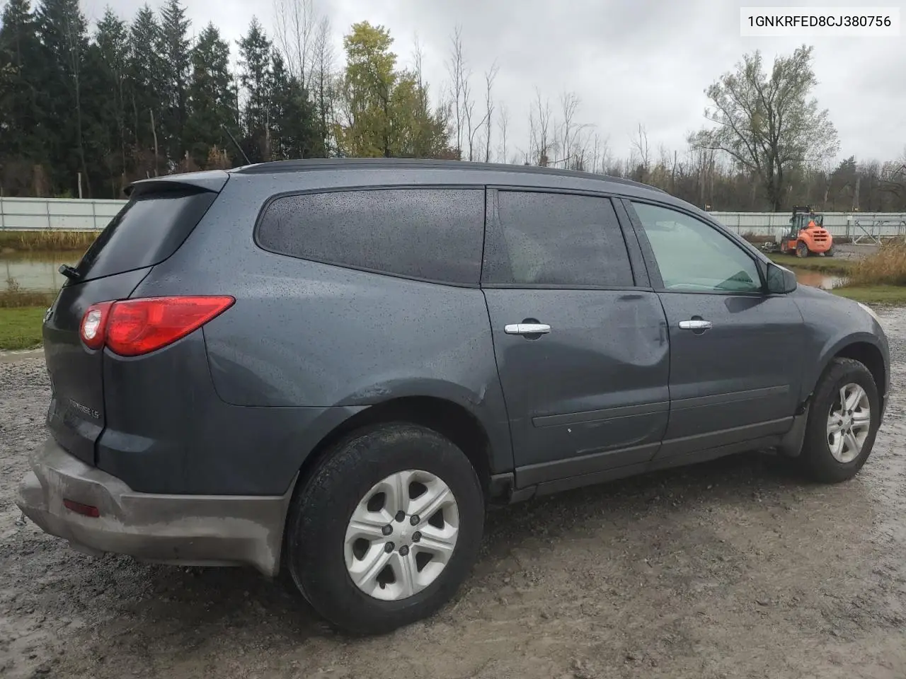 1GNKRFED8CJ380756 2012 Chevrolet Traverse Ls