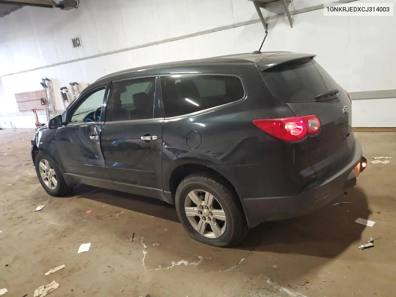 1GNKRJEDXCJ314003 2012 Chevrolet Traverse Lt