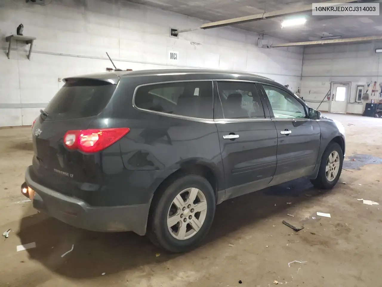 1GNKRJEDXCJ314003 2012 Chevrolet Traverse Lt