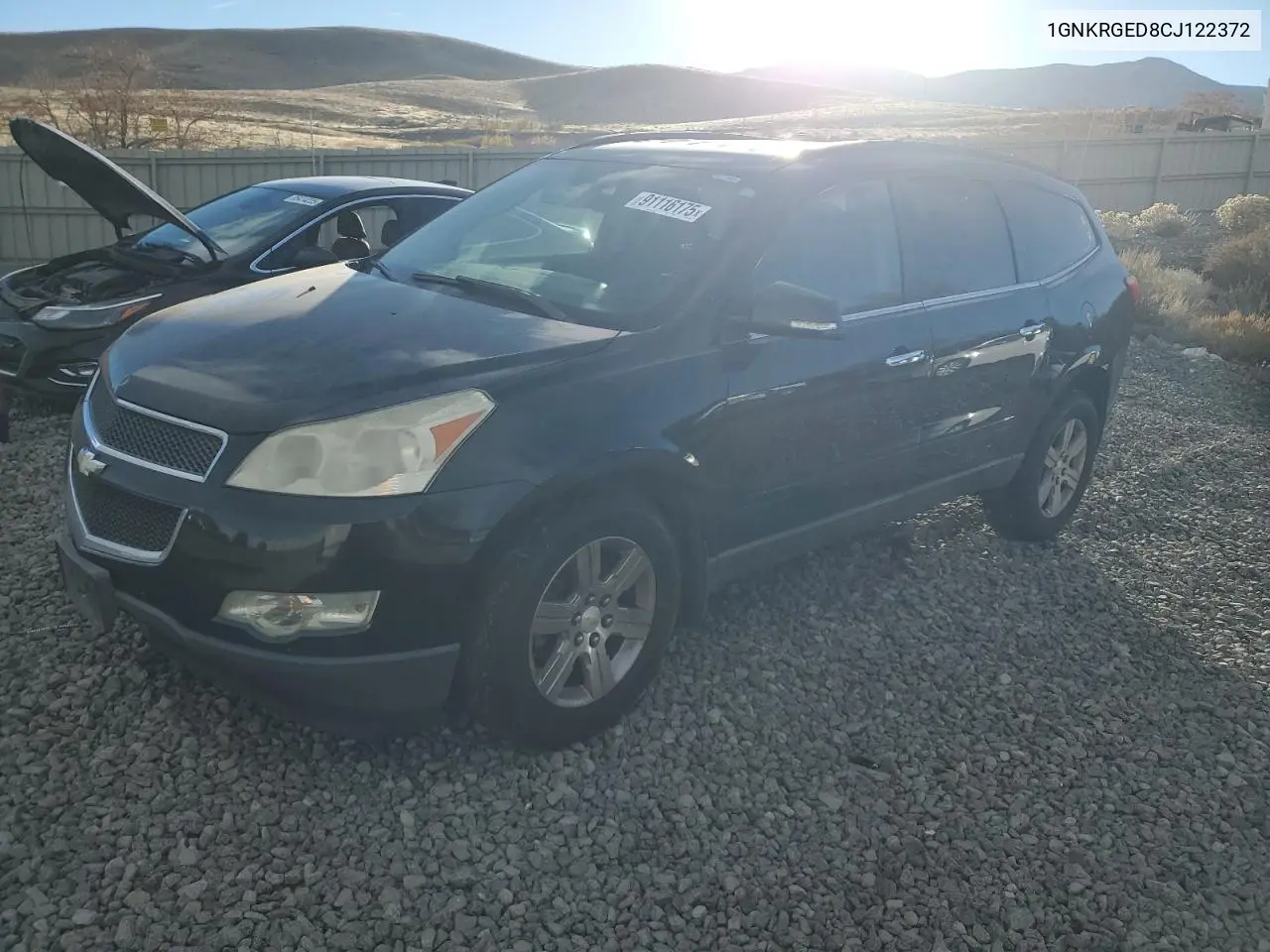 1GNKRGED8CJ122372 2012 Chevrolet Traverse Lt