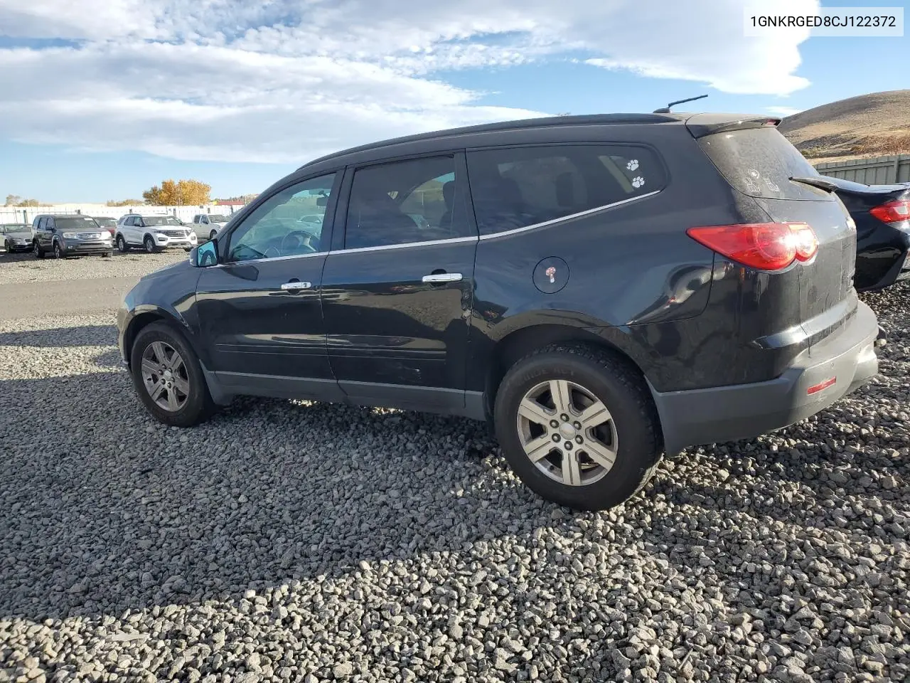 1GNKRGED8CJ122372 2012 Chevrolet Traverse Lt