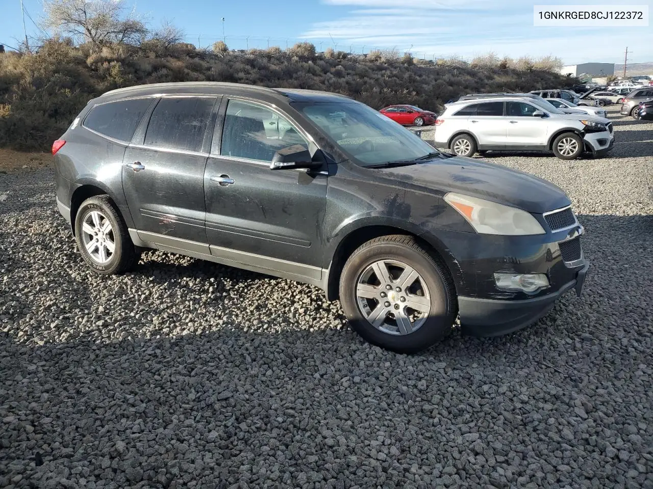 1GNKRGED8CJ122372 2012 Chevrolet Traverse Lt