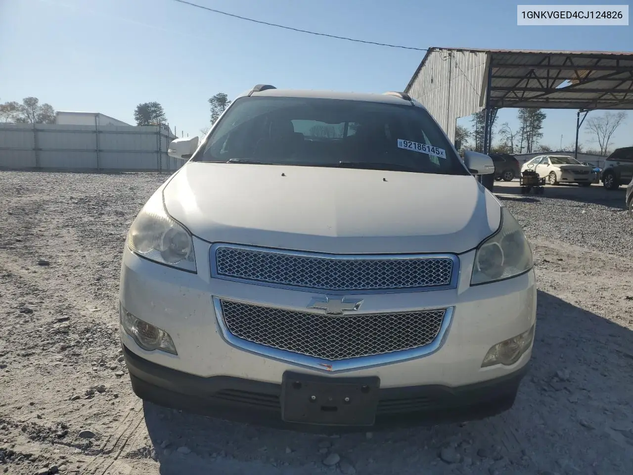 1GNKVGED4CJ124826 2012 Chevrolet Traverse Lt