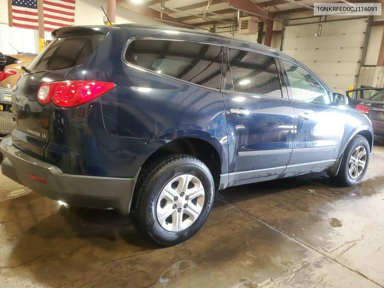 1GNKRFED0CJ116091 2012 Chevrolet Traverse Ls