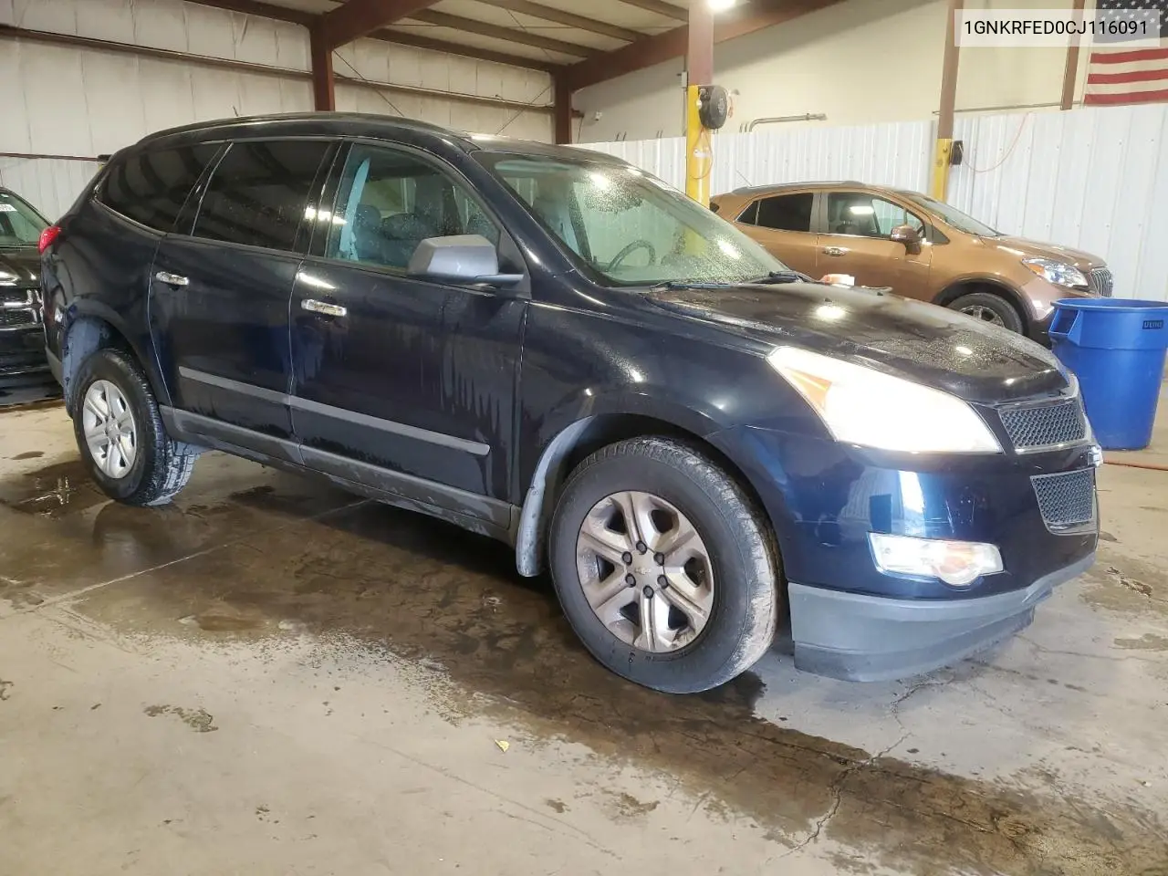 1GNKRFED0CJ116091 2012 Chevrolet Traverse Ls