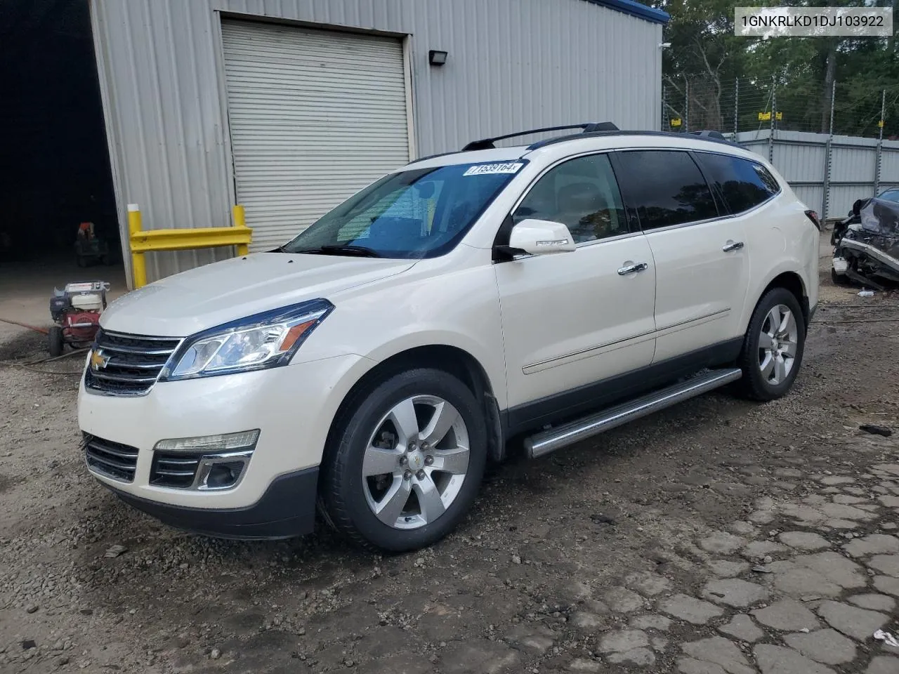 2013 Chevrolet Traverse Ltz VIN: 1GNKRLKD1DJ103922 Lot: 71539164