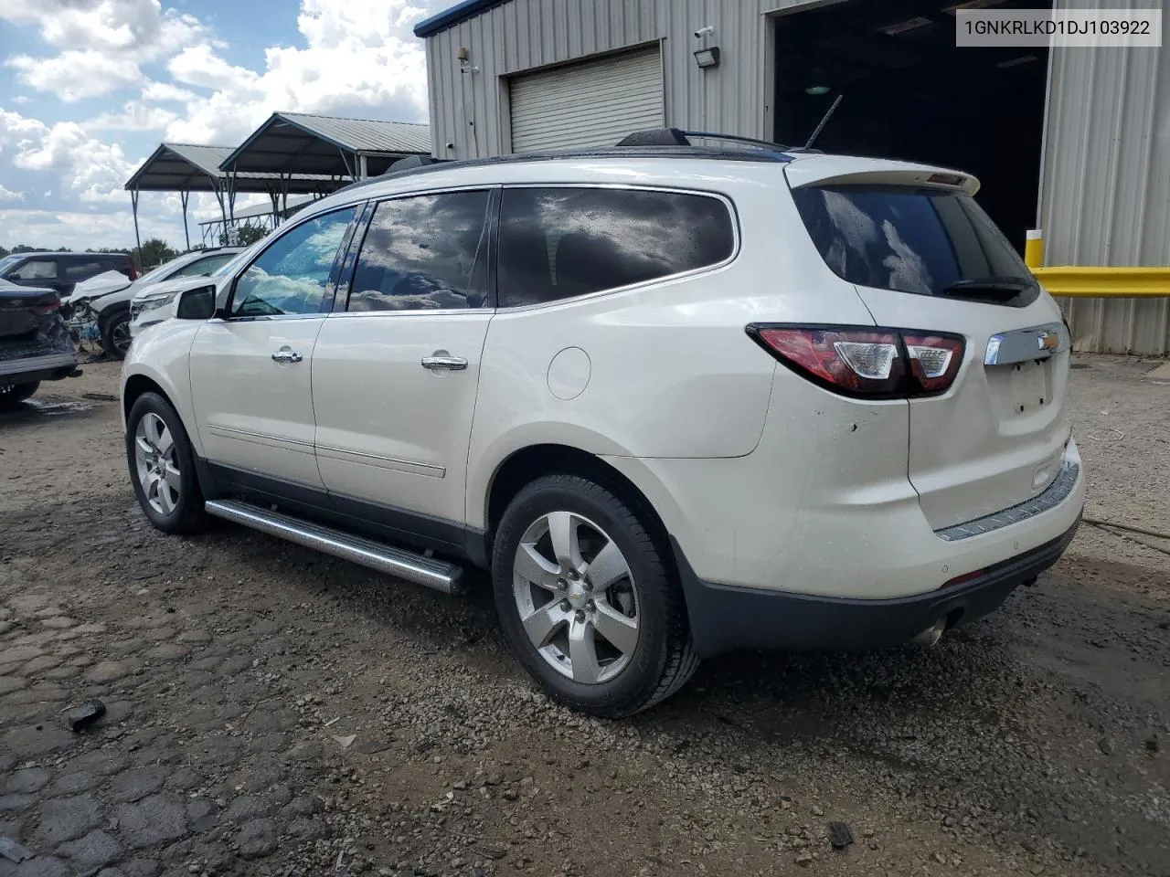 2013 Chevrolet Traverse Ltz VIN: 1GNKRLKD1DJ103922 Lot: 71539164