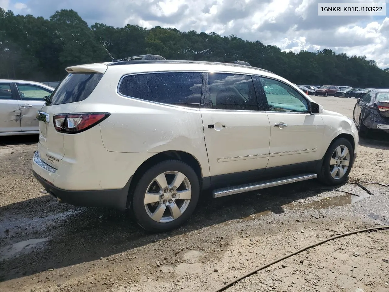 2013 Chevrolet Traverse Ltz VIN: 1GNKRLKD1DJ103922 Lot: 71539164