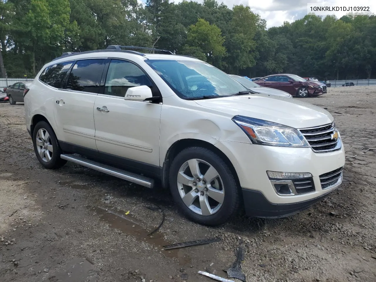 2013 Chevrolet Traverse Ltz VIN: 1GNKRLKD1DJ103922 Lot: 71539164