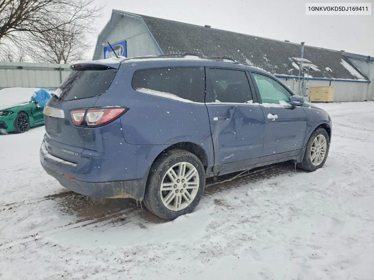 1GNKVGKD5DJ169411 2013 Chevrolet Traverse Lt
