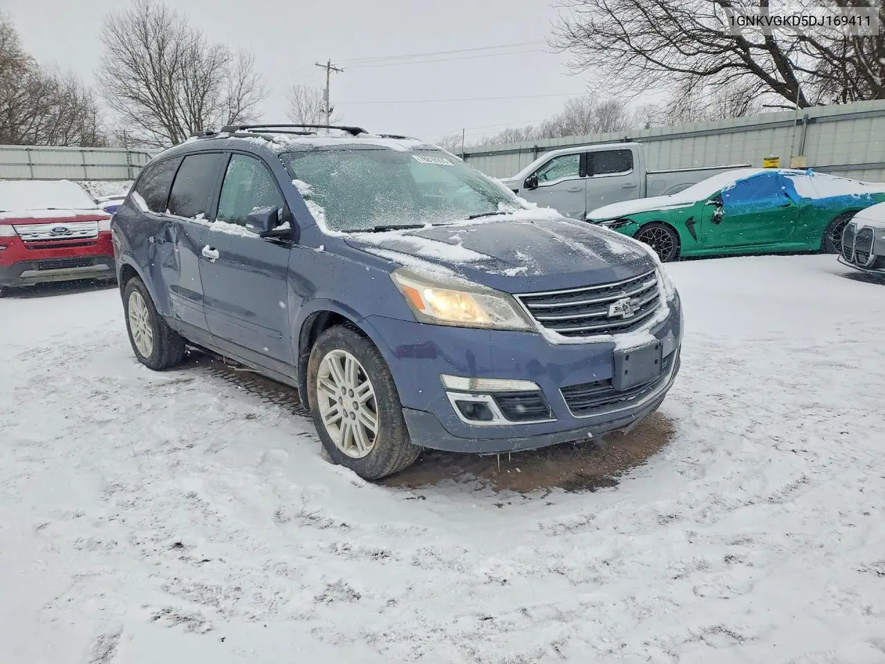 1GNKVGKD5DJ169411 2013 Chevrolet Traverse Lt