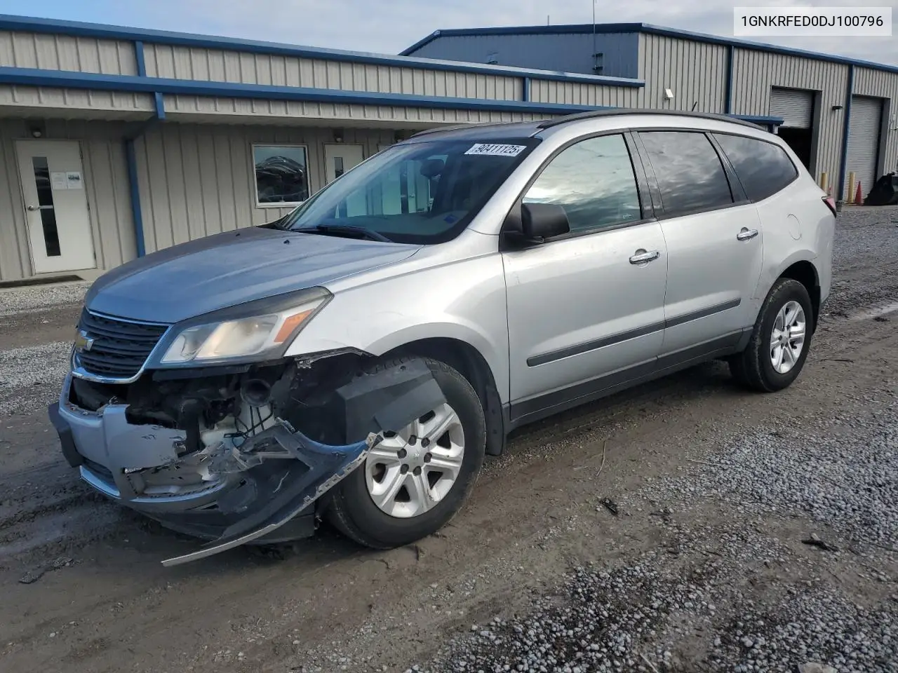 1GNKRFED0DJ100796 2013 Chevrolet Traverse Ls