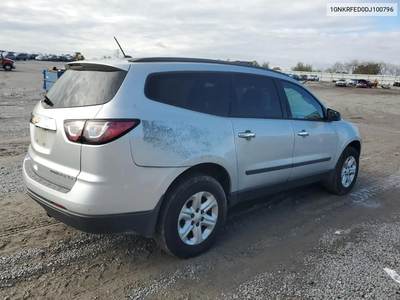 1GNKRFED0DJ100796 2013 Chevrolet Traverse Ls