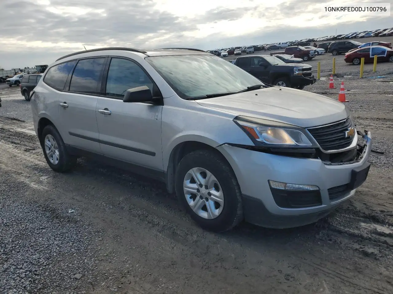 1GNKRFED0DJ100796 2013 Chevrolet Traverse Ls