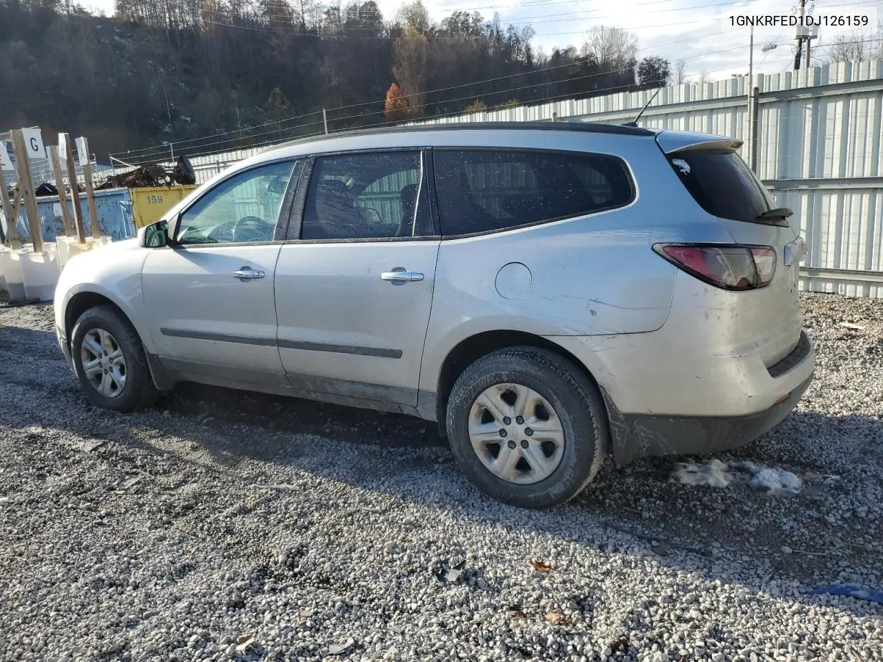 1GNKRFED1DJ126159 2013 Chevrolet Traverse Ls