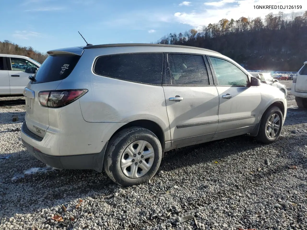 1GNKRFED1DJ126159 2013 Chevrolet Traverse Ls
