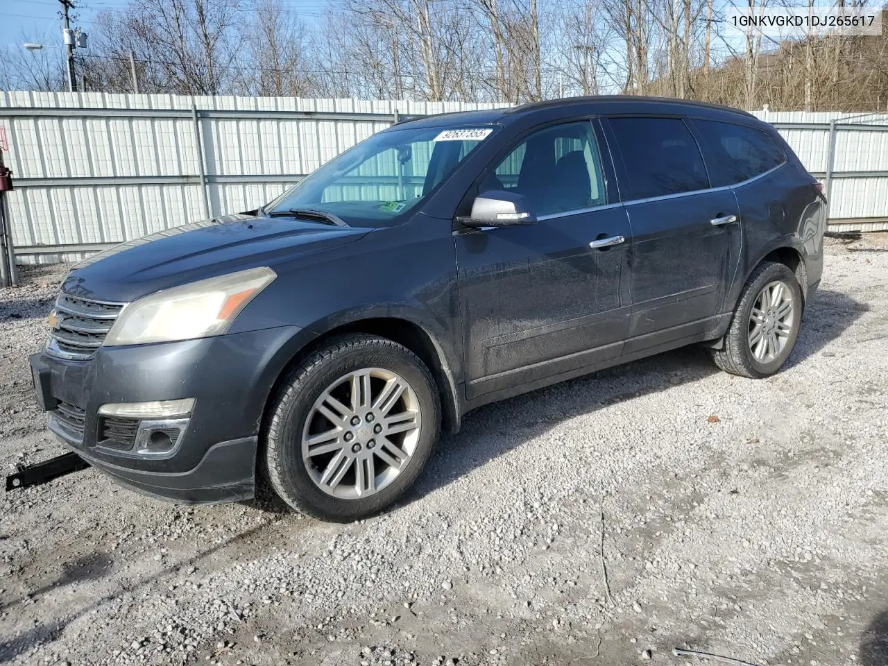 1GNKVGKD1DJ265617 2013 Chevrolet Traverse Lt