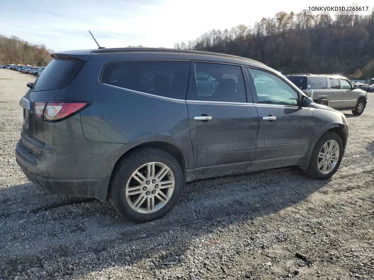 1GNKVGKD1DJ265617 2013 Chevrolet Traverse Lt