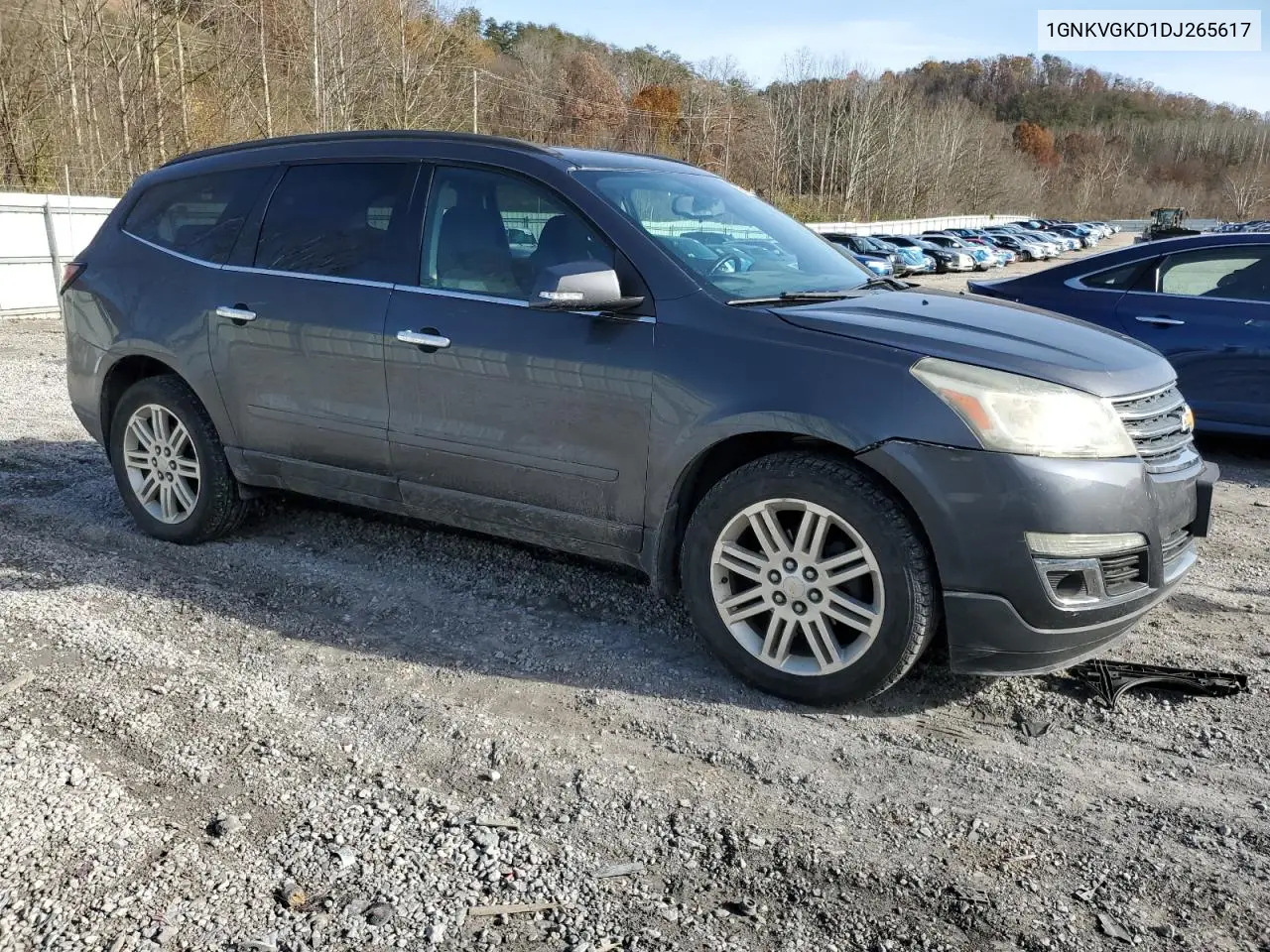 1GNKVGKD1DJ265617 2013 Chevrolet Traverse Lt
