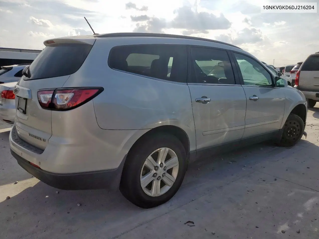 1GNKVGKD6DJ216204 2013 Chevrolet Traverse Lt