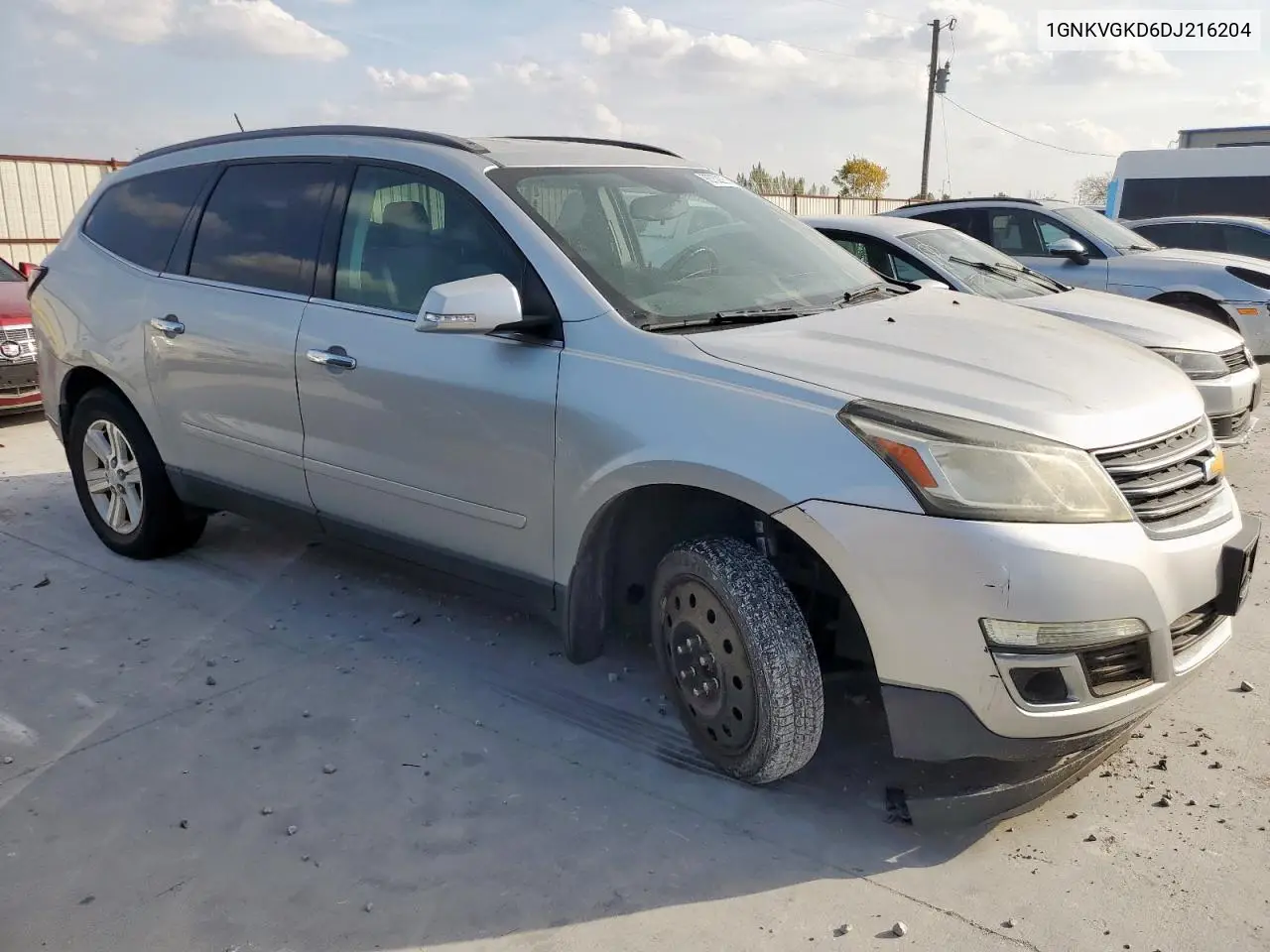 1GNKVGKD6DJ216204 2013 Chevrolet Traverse Lt
