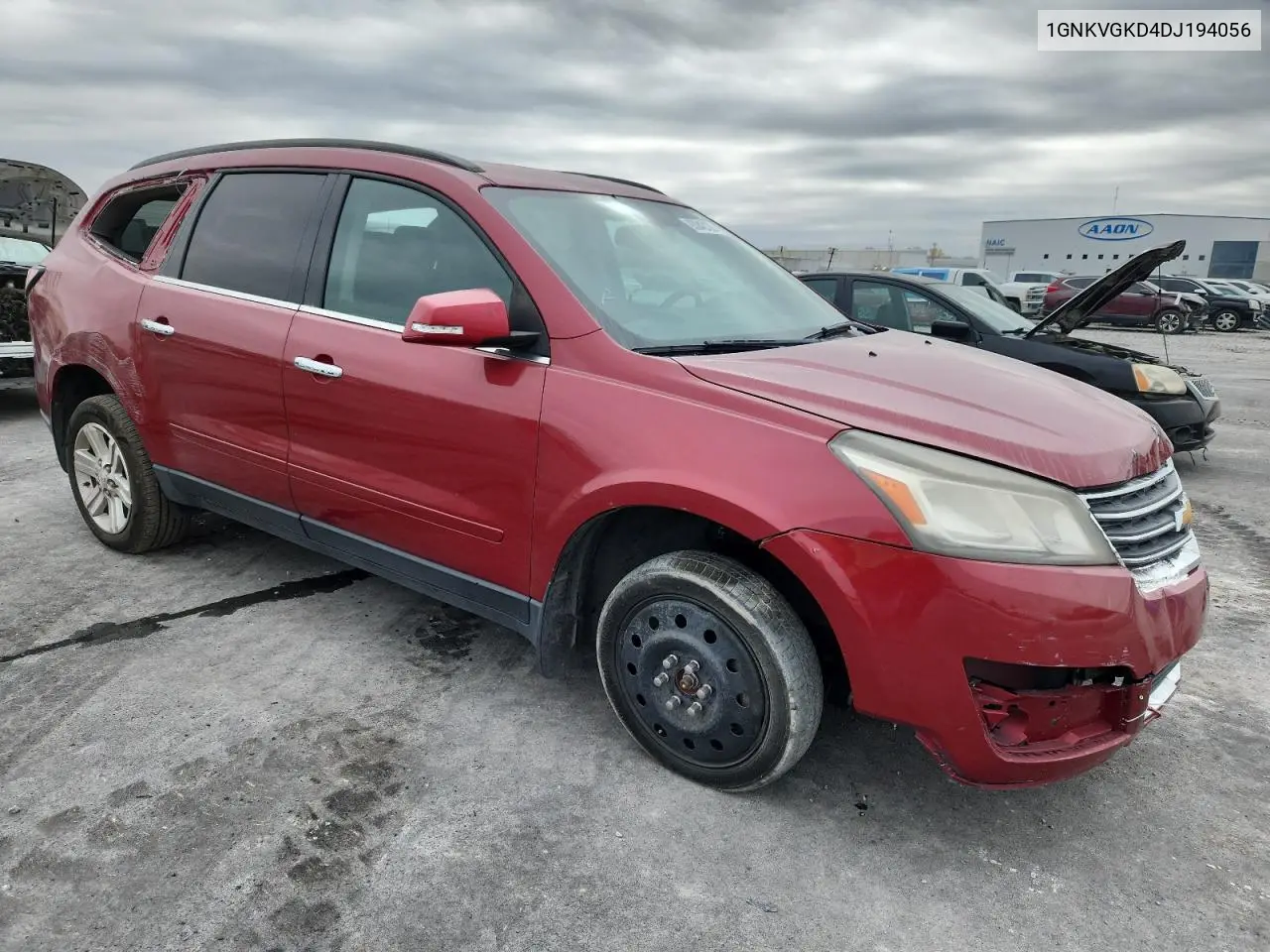 1GNKVGKD4DJ194056 2013 Chevrolet Traverse Lt