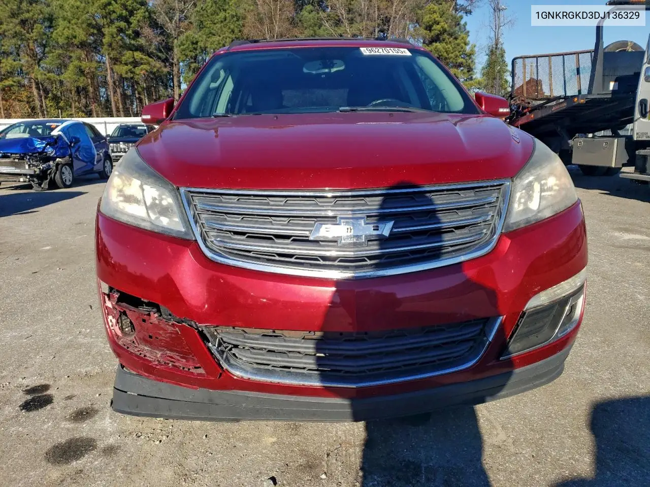 1GNKRGKD3DJ136329 2013 Chevrolet Traverse Lt