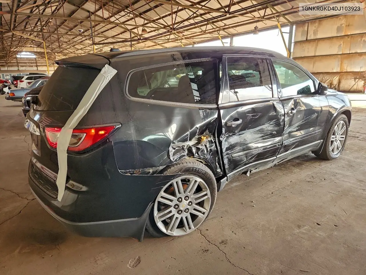 1GNKRGKD4DJ103923 2013 Chevrolet Traverse Lt
