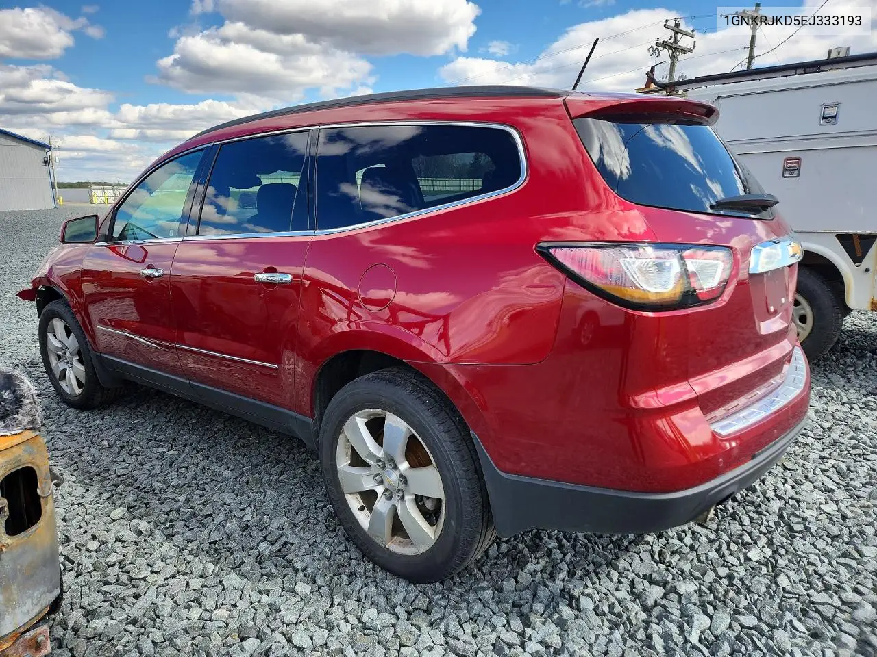 1GNKRJKD5EJ333193 2014 Chevrolet Traverse Ltz