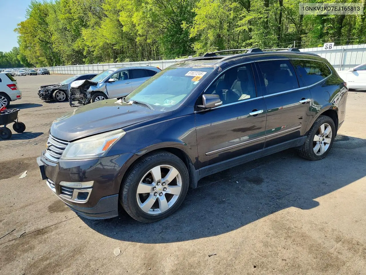 1GNKVJKD7EJ165813 2014 Chevrolet Traverse Ltz