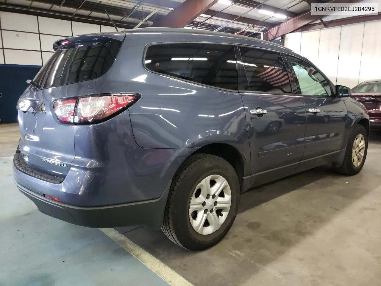 2014 Chevrolet Traverse Ls VIN: 1GNKVFED2EJ284295 Lot: 72396214