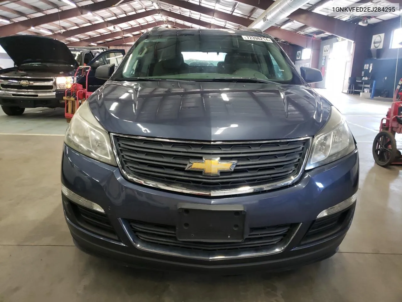 2014 Chevrolet Traverse Ls VIN: 1GNKVFED2EJ284295 Lot: 72396214