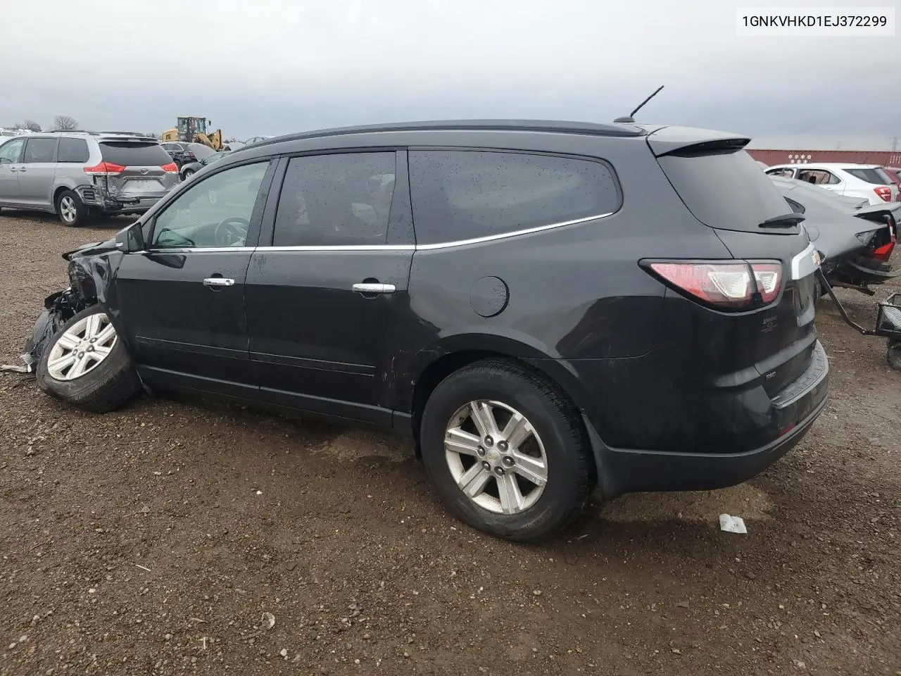 1GNKVHKD1EJ372299 2014 Chevrolet Traverse Lt