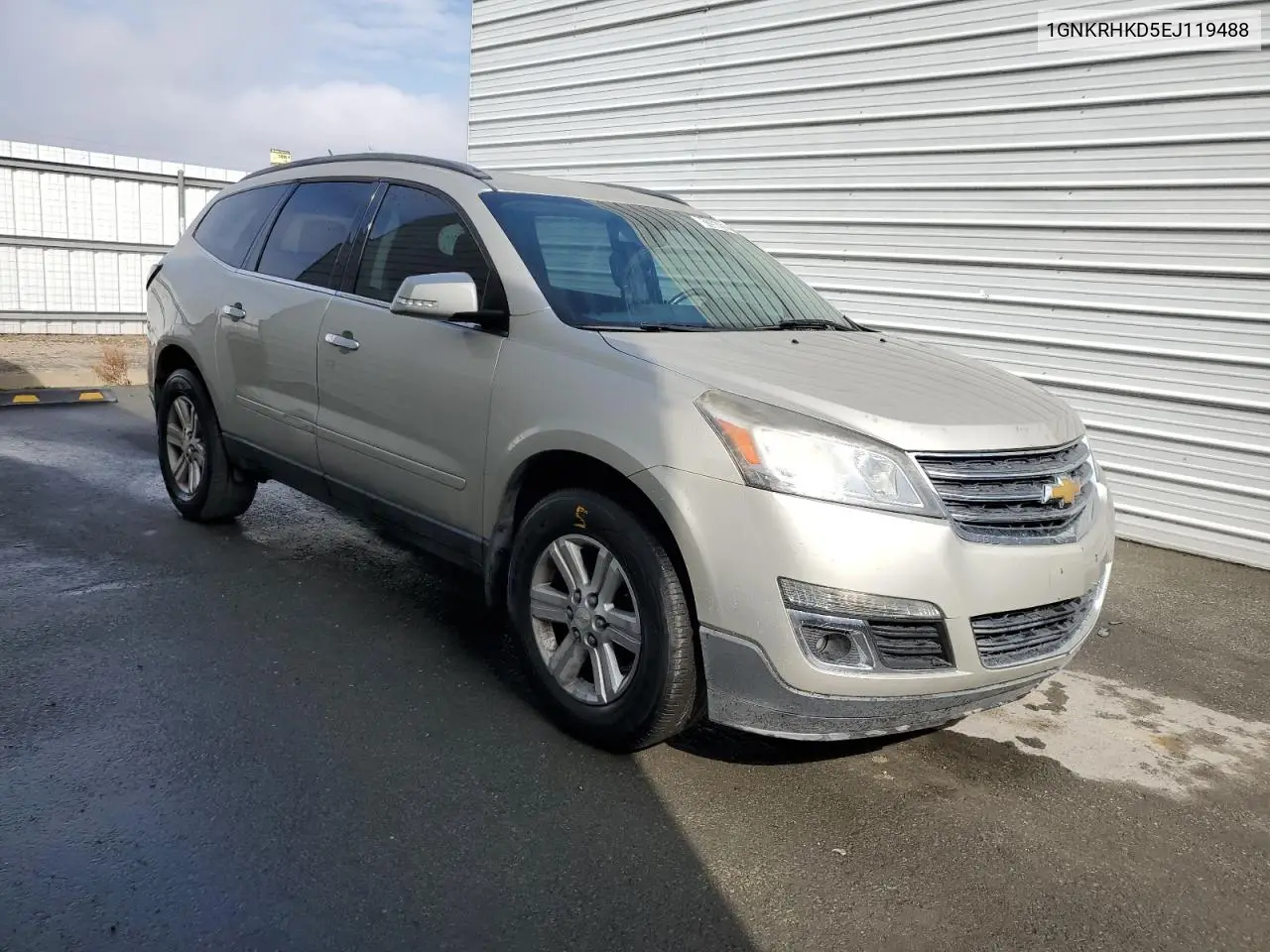 1GNKRHKD5EJ119488 2014 Chevrolet Traverse Lt