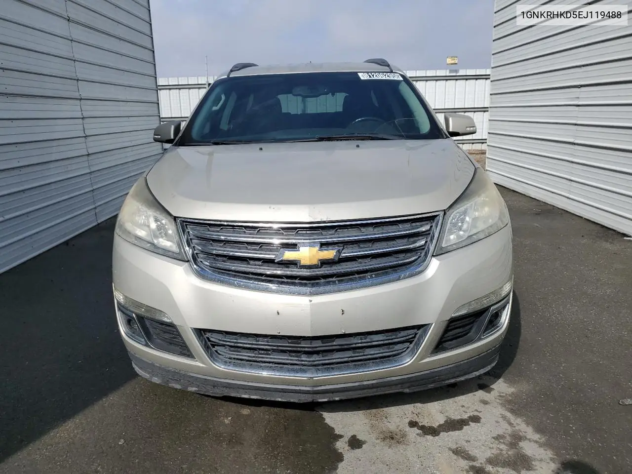 1GNKRHKD5EJ119488 2014 Chevrolet Traverse Lt
