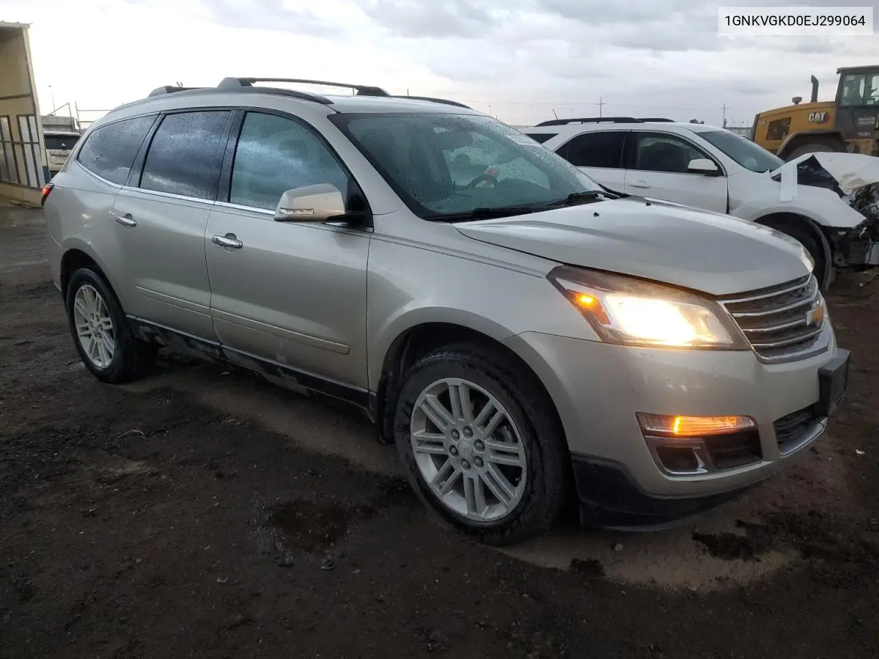 1GNKVGKD0EJ299064 2014 Chevrolet Traverse Lt