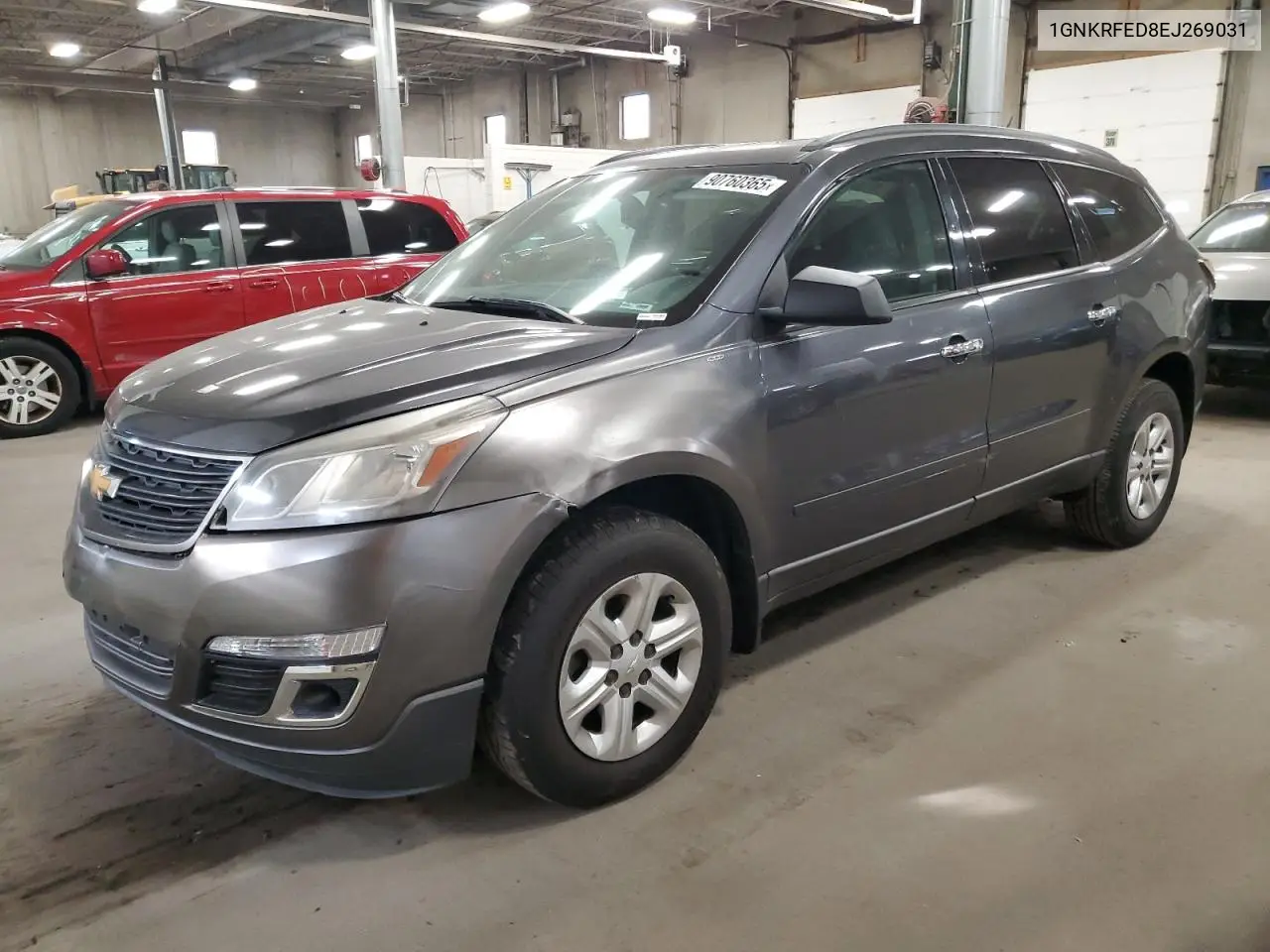 1GNKRFED8EJ269031 2014 Chevrolet Traverse Ls
