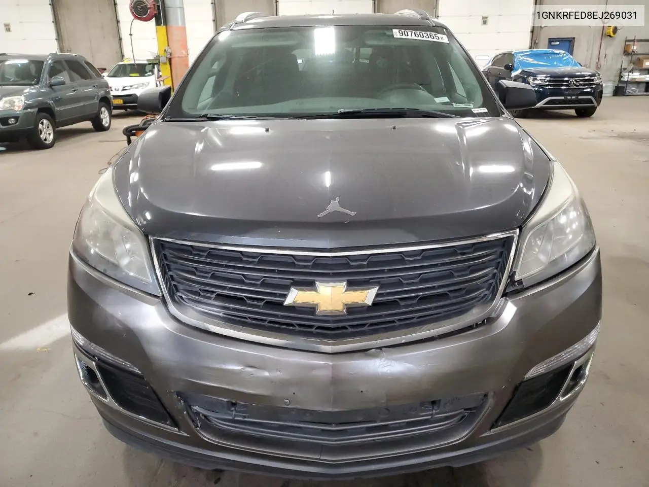 1GNKRFED8EJ269031 2014 Chevrolet Traverse Ls