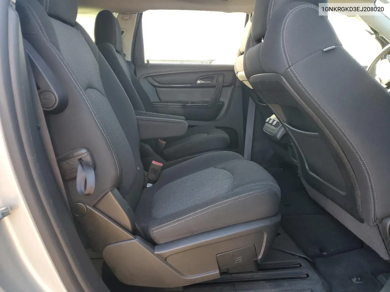 1GNKRGKD3EJ208020 2014 Chevrolet Traverse Lt