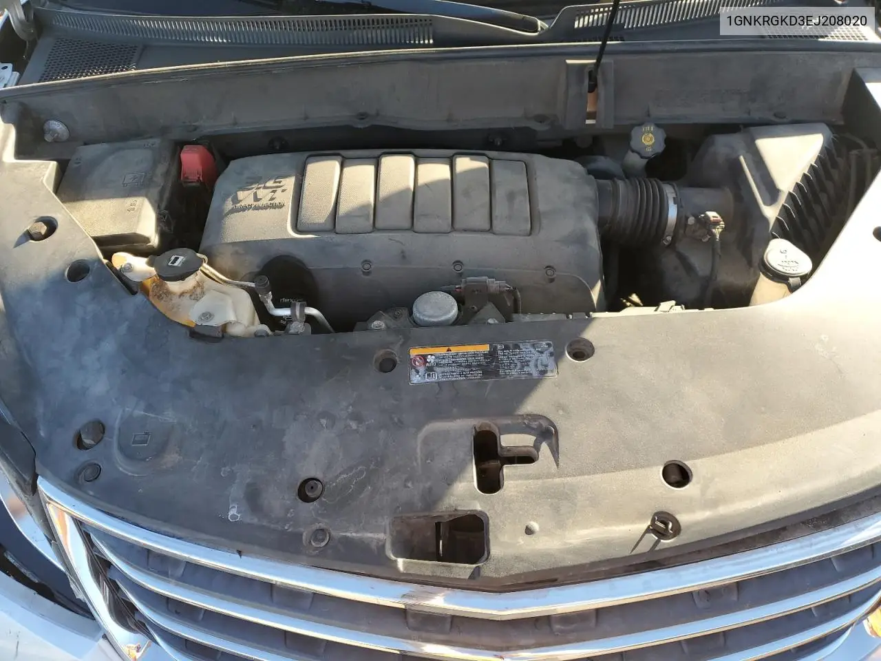 1GNKRGKD3EJ208020 2014 Chevrolet Traverse Lt