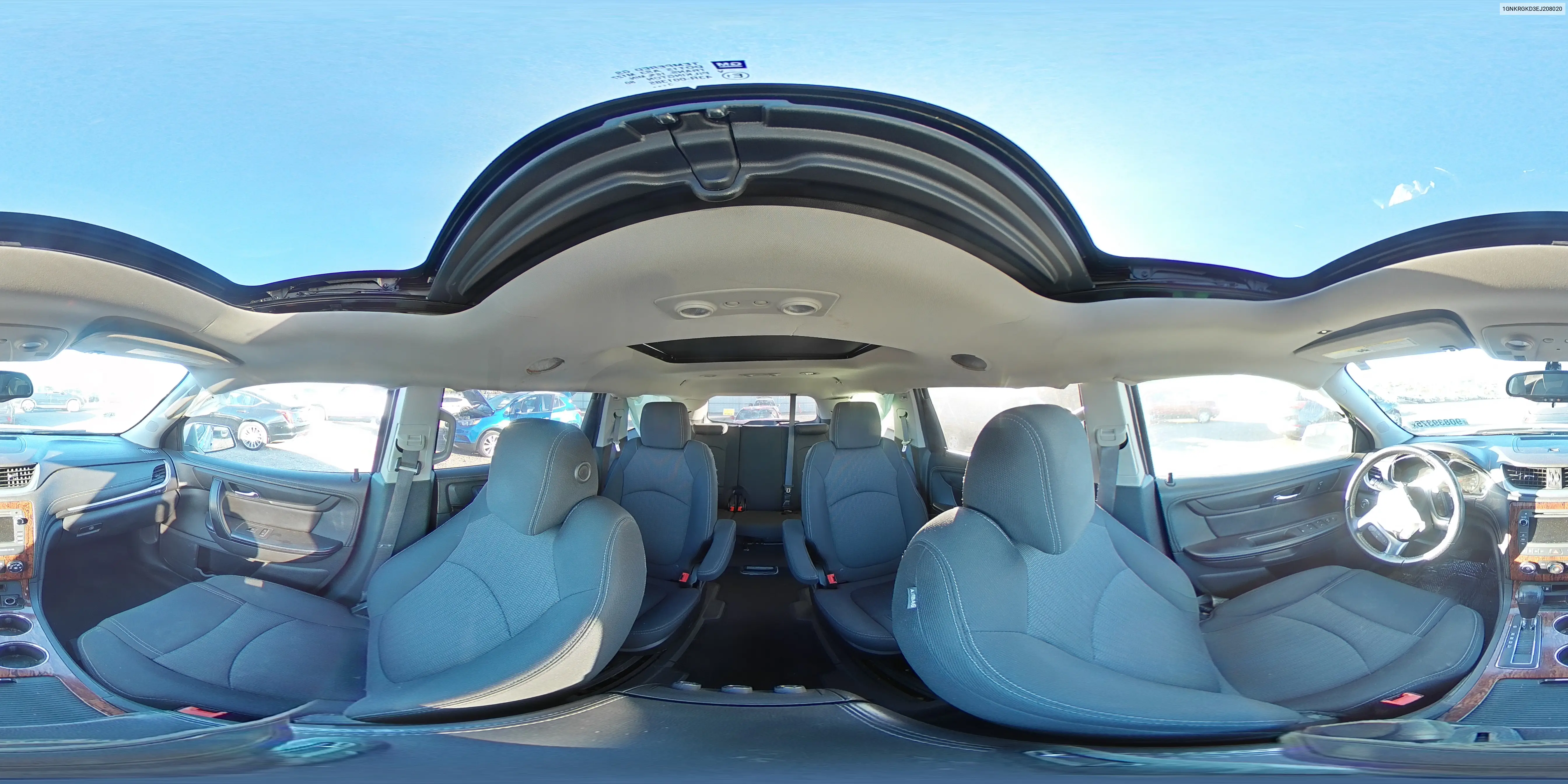 1GNKRGKD3EJ208020 2014 Chevrolet Traverse Lt