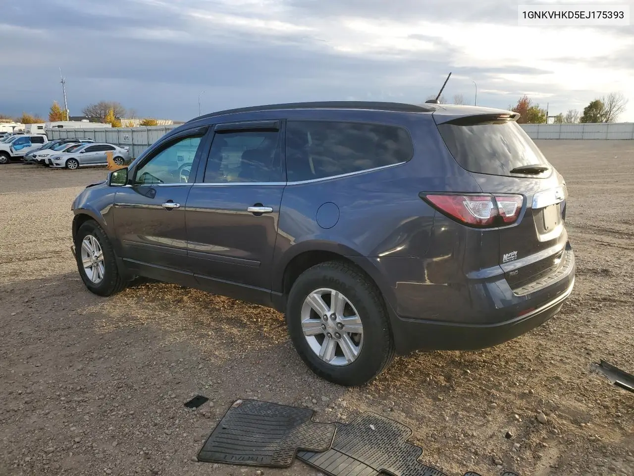 1GNKVHKD5EJ175393 2014 Chevrolet Traverse Lt