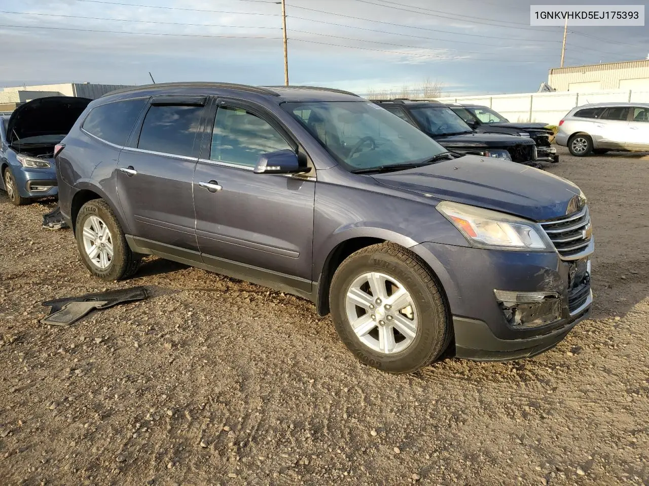 1GNKVHKD5EJ175393 2014 Chevrolet Traverse Lt